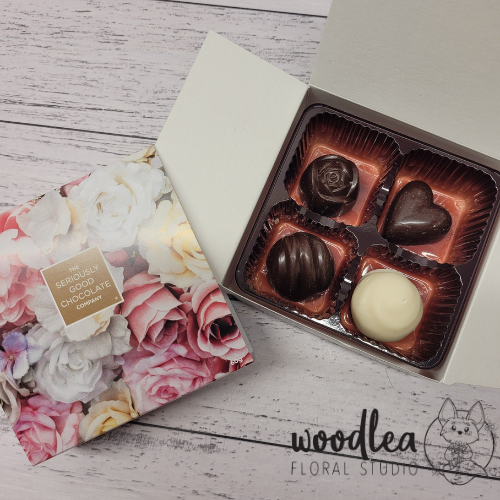 Seriously Good Chocolates to add on to your Woodlea bouquet or flower delivery - free Nelson and Richmond delivery on all floral gifts.